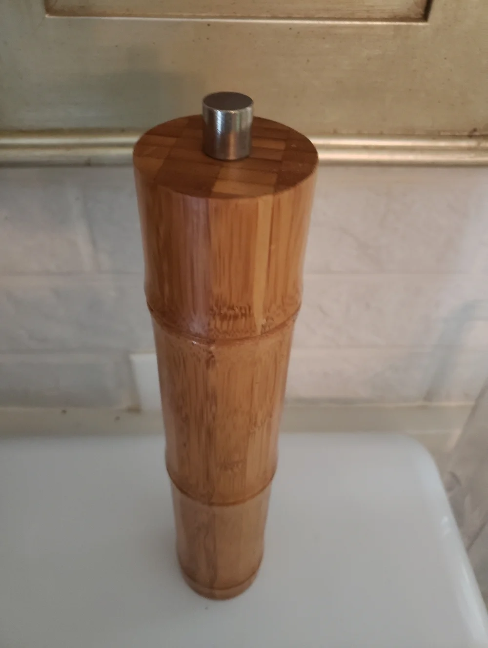 Holar Pepper Grinder, Bamboo, Used For Display